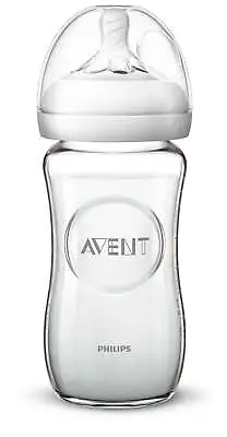 $20.99 • Buy Philips Avent Natural Glass Bottle - 240ml