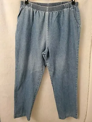 Mustang Jeans Pants Size 18 OR 20 Womens Blue • $18.04