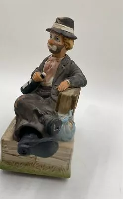 Melody In Motion Hand Made & Hand Painted Willie The Whistler Hobo Statue • $9.99