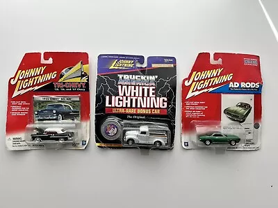 Johnny Lightning VINTAGE Old Diecast Car Miniature Collection Lot • $22.90