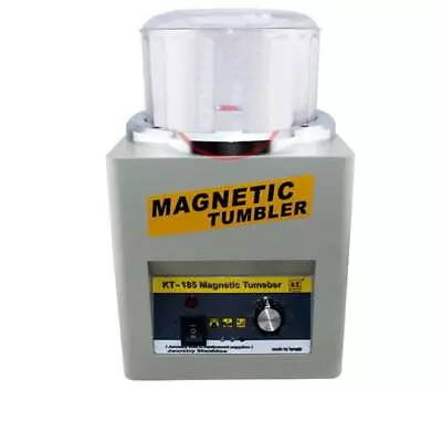 NEW KT185 Magnetic Tumbler Jewelry Polisher & Finisher Super Finishing Polishing • £184.73