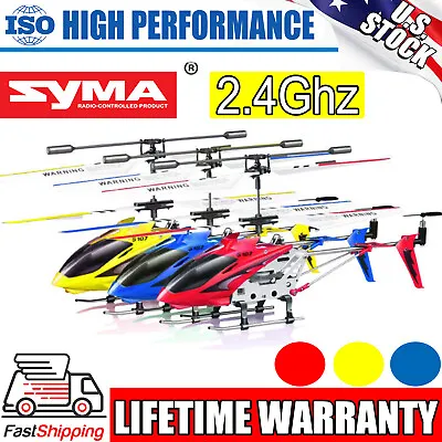 Syma S107G RC Helicopter 3.5CH Mini Remote Control Helicopter W/ Gyro Toy Gifts • $23.98