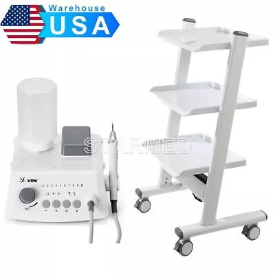 Dental Trolley Medical Tool Cart 110V /VRN Dental LED Ultrasonic Piezo Scaler A8 • $313.74