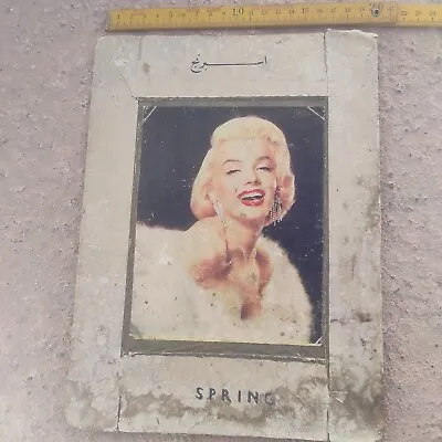 Marilyn Monroe Smiling Photo Original Photograph Sticker Cartoon SPRING 27x20 Cm • $75