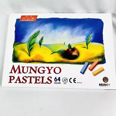 Mungyo Square Chalk Soft Pastel 64 Count Assorted Colors Very Soft Touch • $19.49