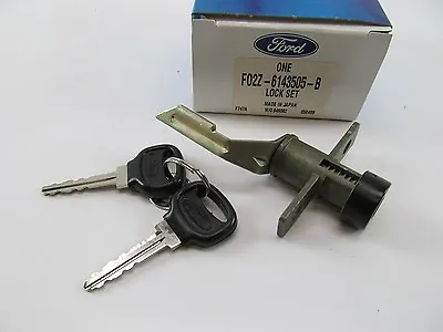 $19.95 • Buy NOS Trunk Lid Key & Lock Set 1989-1992 Ford Probe OEM Ford F02Z-6143505-B