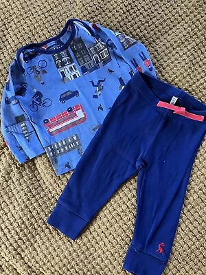 Joules Boys Pyjamas Size 3-6 Months • £0.99