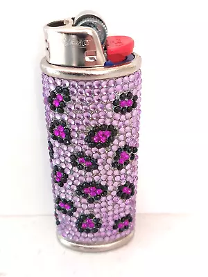 Bic Diamond  Case Pink To Suit Your Bic Large Lighter Enhance Your Lighter • $24.95