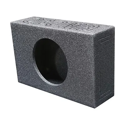 Qpower Qbomb Single 10  Universal Shallow Vented Sub Woofer Truck Box Bed Liner • $77