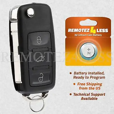 For 2002 2003 2004 2005 VW Volkswagen Jetta Passat Keyless Car Remote Key Fob • $13.28