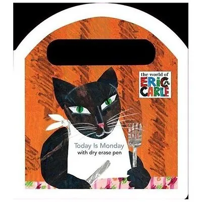 $13.99 • Buy TODAY IS MONDAY: A DRY-ERASE BOOK ( WORLD OF ERIC CARLE) *Excellent Condition*
