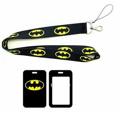 $8.08 • Buy 1pcs Batman Neck Strap Lanyard Mobile Phone Key Chain ID Badge