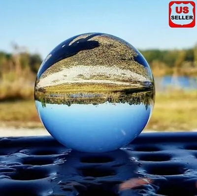 60mm Photography Crystal Ball Sphere Decoration Lens Photo Prop Lensball Clear • $10.96
