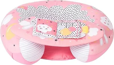 Sit Me Up Inflatable Ring - Ring Seat With Play Tray Activities Baby Prop Pink • £24.29