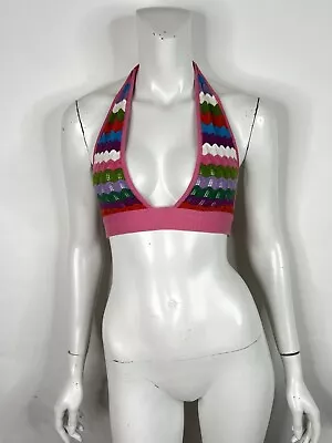 Vtg Dolce & Gabbana D&g Multicolor Bra Top S • $250