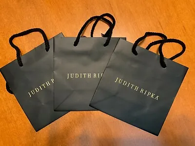 3 Judith Ripka Shopping Bags - New Condition - 6  X 6   • $5.99