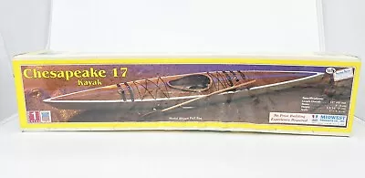 Midwest Products Chesapeake 17 Kayak 1/12 Scale Model Kit - BRAND NEW SEALED • $59.95