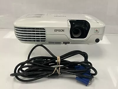 Epson PowerLite S9 Projector 3LCD 2500 ANSI Lumens W/ 75 Used Lamp Hours • $44.99