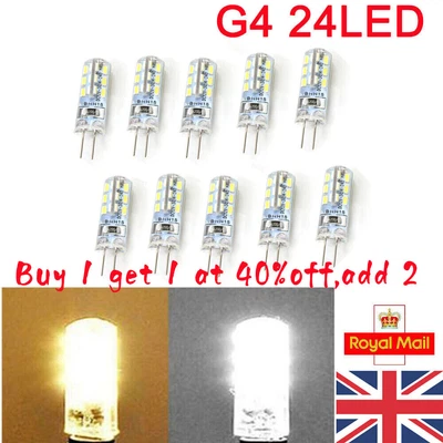 £5.86 • Buy 10x G4 LED Bulbs 1.5W Capsule Bulb Replace Halogen Bulb DC 12V SMD Light Lamps