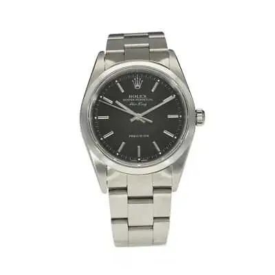 Rolex Air-King 14000M - Gents Watch - Black Dial - 2003 • £5445