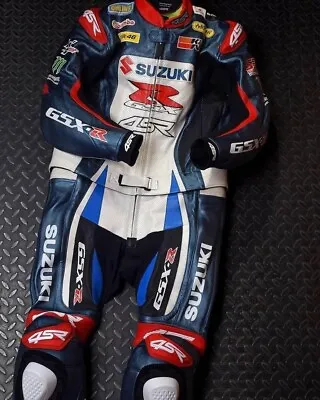 Leather Armored Motorcycle Racing Suit 1 Piece • $349.99