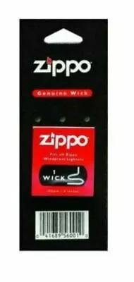 FREE POSTAGE NEW Genuine Wick Original Wicks For ZIPPOs. Blu Fluid Lighter • $7.99