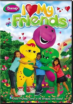 Barney I Love My Friends DVD Jeff Brooks NEW • $7.99