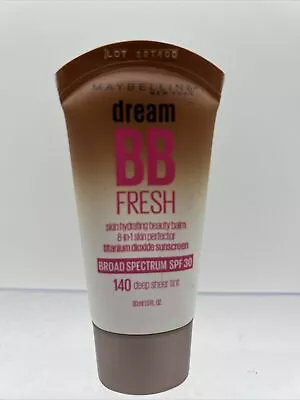 Maybelline BB Cream Dream Fresh Deep Sheer Tint 1oz Beauty Balm • $4.29