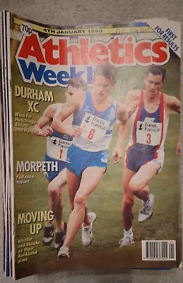 £19.99 • Buy Athletics Weekly Magazines 1990 - Full Year