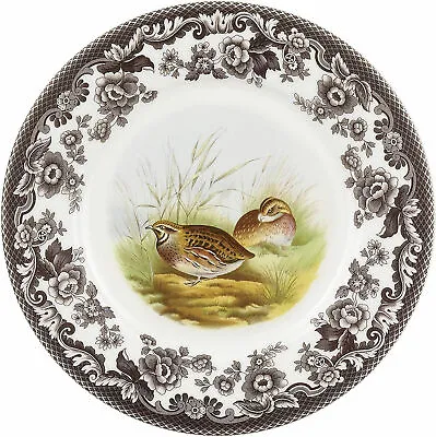 Spode Woodland Luncheon Plate Quail - NEW • $32