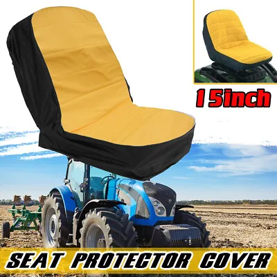 15”Waterproof Heavy Duty Excavator Forklift Tractor Mower Seat Cover Protector • $30.68