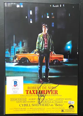 Director Martin Scorsese Signed Taxi Driver 12x18 Movie Poster Photo Casino Bas • $449.99