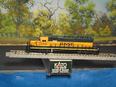 Kato N Scale #176-4902 Sd40-2 Snoot Bnsf #6340 • $139.99