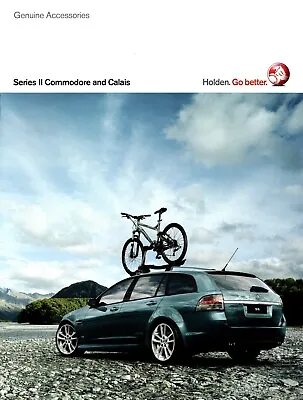 Holden Commodore VE II Calais And Sportswagon Accessories Brochure 9 2011 • $12