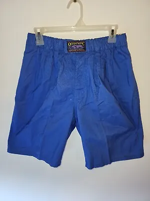 Vintage 1980s -OP Ocean Pacific Blue Swim Surf Shorts Canvas - Men's Small - NWT • $14.88