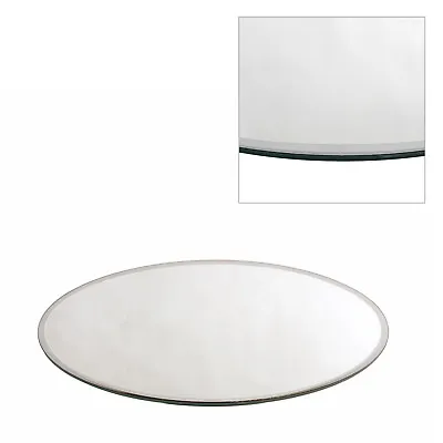 Square & Round Mirror Plate Glass Centrepieces 5 Sizes Wedding Event Table Decor • £8.99