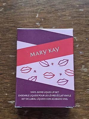 Mary Kay Vinyl Shine Liquid Lip Set~luminous Red And Vivid Berry~limited Edition • $10.98