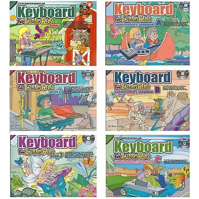 Electric Keyboard Digital Piano Tutor Lessons Book For Kids Young Beginners . H8 • £13.36