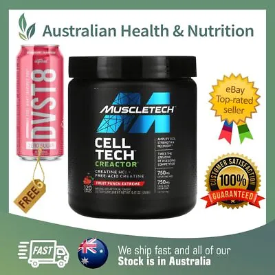 $59.95 • Buy Muscletech Celltech Creactor 120 Serves + Free Shipping & Dvst8 Can