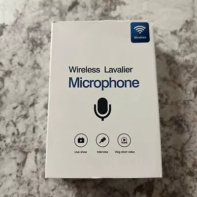 3.5mm Mini Lavalier Wireless Microphone Audio Video Recording For Android/iphone • $12.99