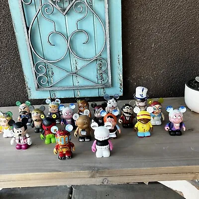 Disney Parks Vinylmation Big Lot Of 20 Figures • $44