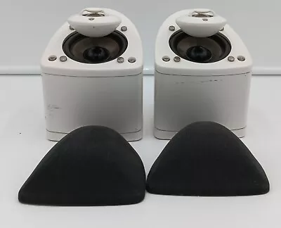 Mirage Nanosat White Satellite High Performance 2 Speakers • $47.55