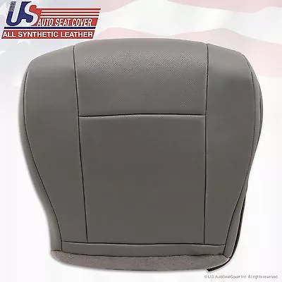 2011 2012 Ford E150 E250 Driver Side Bottom Perforated Vinyl Seat Cover Gray • $92.07