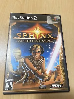 Sphinx And The Cursed Mummy (Sony PlayStation 2 2003) • $12