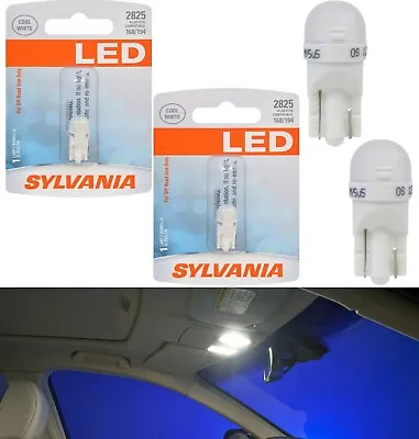 Sylvania Premium LED Light 2825 White Two Bulbs Interior Map Replacement Stock • $16.50
