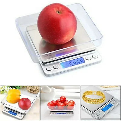 £7.45 • Buy Electronic Kitchen Scales Digital 0.01g 500g Pocket LCD Weighing Food Jewellery