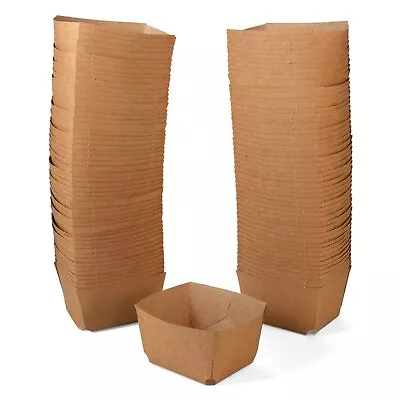 Pint Berry Basket Brown (Pack Of 100) - Strong And Food-Safe Cardboard Conta... • $51.61