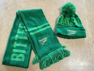 VB Victoria Bitter Scarf & Beanie Set Brand New Collectable • $0.99