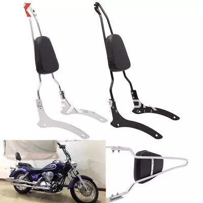 $142.49 • Buy Backrest Sissy Bar For Yamaha VStar DragStar XVS1100 Custom Classic Pointed Bow