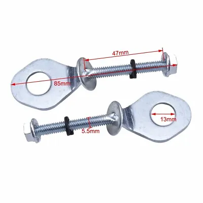 2x 12mm Chain Tensioner Adjuster For 50-125CC Pit Dirt Bike Honda Yamaha Suzuki  • $7.81